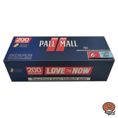 Pall Mall Red Xtra Filterhülsen 200 Stück