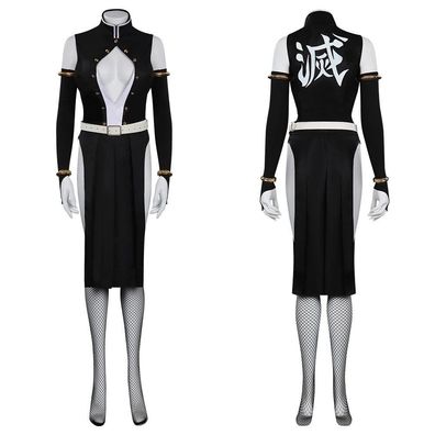 Cosplay Demon Slayer Uzui Tengen Kostum Halloween Frauen Sexy Anzuge Fancy Kleid
