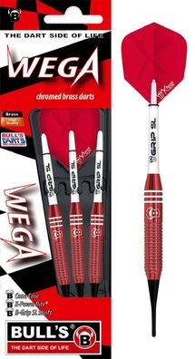 BULL'S Wega Soft Dart / 1 Satz / 16 Gr