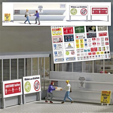 Busch H0 7910 Action Set: Der Streit -NEU