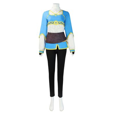Cosplay Princess Zelda The Legend of Zelda Kostume Halloween Full Set Outfits