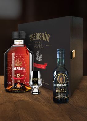 Sherishòr Pure Malt Whisky, Moscatel De Pasas, 54,3% vol., 0,7l, Limited Edition