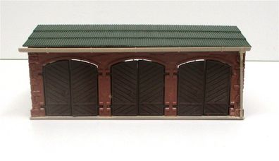 Spur H0 Vollmer Wagenremise, dreiständig Fertigmodell
