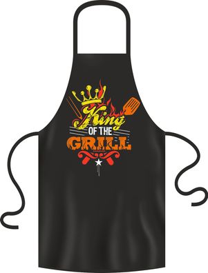 Grillschürze, Kochschürze, Küchenschürze, King of the Grill, Rahmenlos® 2973