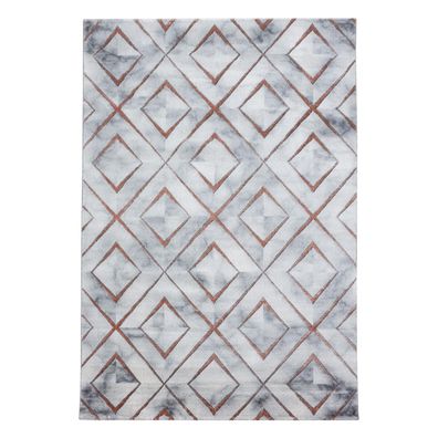 Kurzflor Teppich NAXOS Bronze