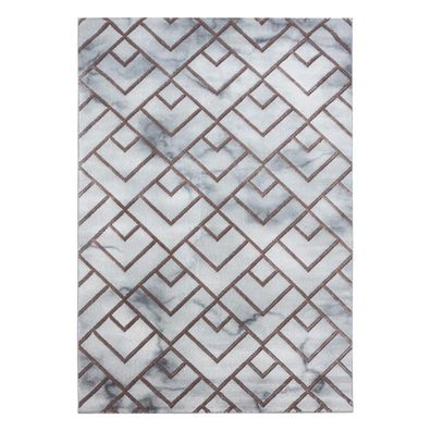 Kurzflor Teppich NAXOS Bronze