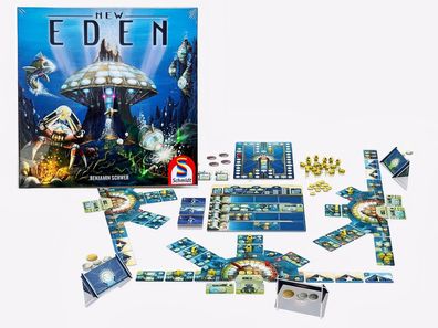 Brettspiel - NEW EDEN - Neuanfang AUF DEM Meeresgrund -SCHMIDT SPIELE 49427