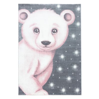 Kinder Teppich BAMBI Pink