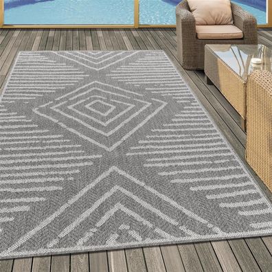 Outdoor Teppich ARUBA Grau