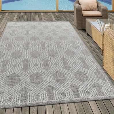 Outdoor Teppich ARUBA Grau