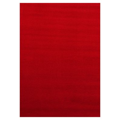 Kurzflor Teppich SKY Rot