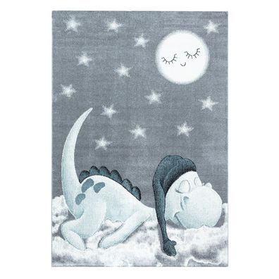 Kinder Teppich BAMBI Blau