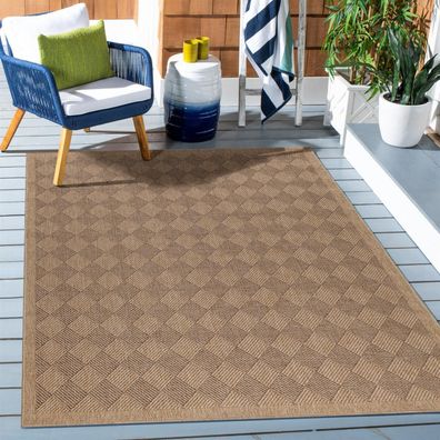 Outdoor Teppich DHAKA Schwarz