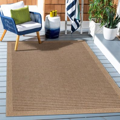 Outdoor Teppich DHAKA Schwarz