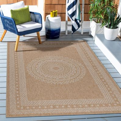 Outdoor Teppich DHAKA Beige