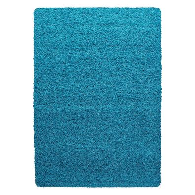 Hochflor Teppich DREAM Türkis