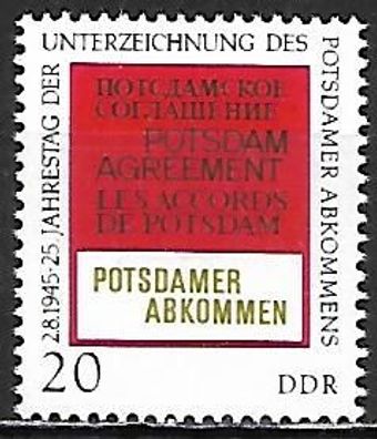 DDR postfrisch Michel Nummer 1599