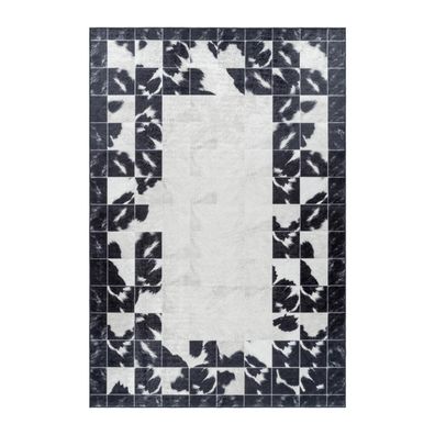 Waschbarer Teppich FIESTA Schwarz