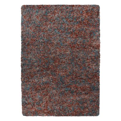 Hochflor Teppich ENJOY Terrakotta