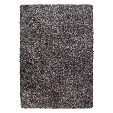 Hochflor Teppich ENJOY Taupe