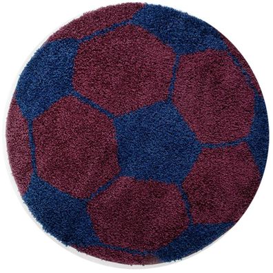 Kinder Teppich FUN Marineblau