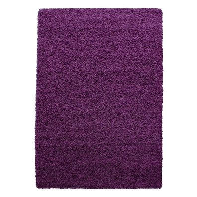 Hochflor Teppich LIFE Violett
