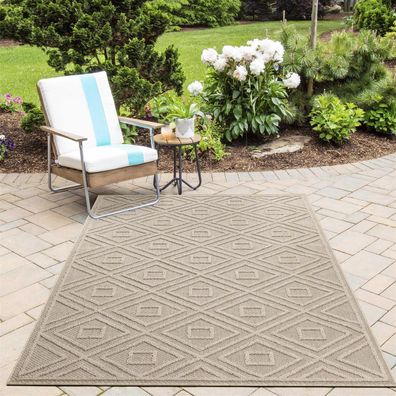 Outdoor Teppich PATARA Beige