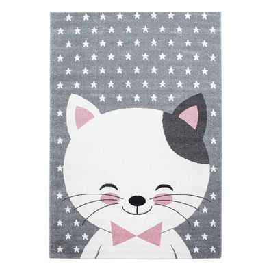 Kinder Teppich KIDS Pink