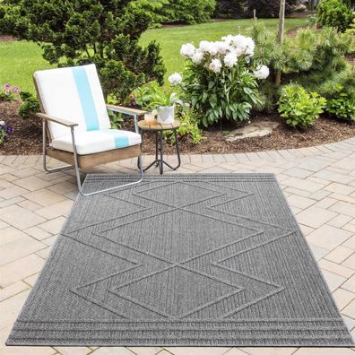 Outdoor Teppich PATARA Grau