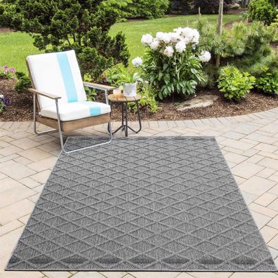 Outdoor Teppich PATARA Grau