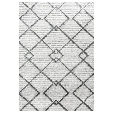 Hochflor Teppich PISA Creme