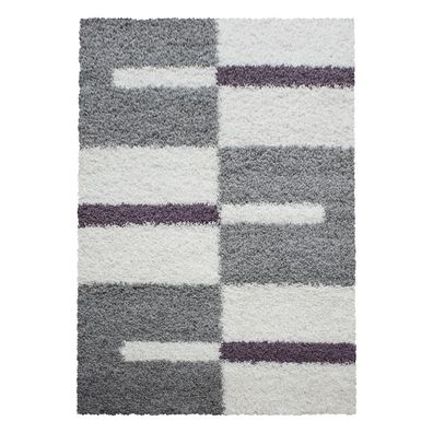 Hochflor Teppich GALA Violett