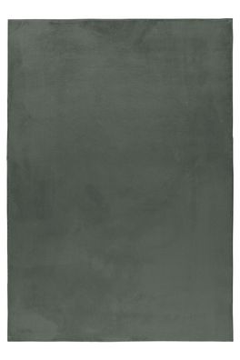 Hochflor Teppich POUFFY Grün