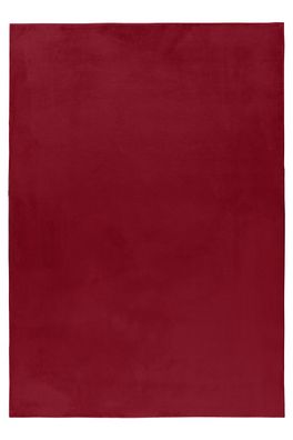 Hochflor Teppich POUFFY Rot