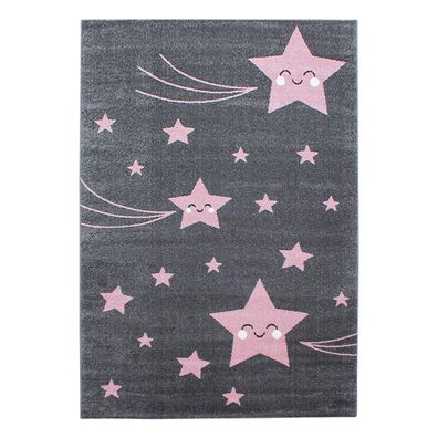 Kinder Teppich KIDS Pink
