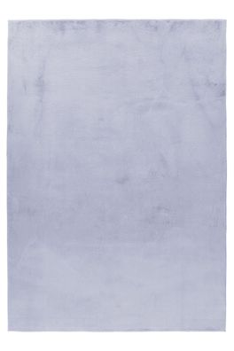 Hochflor Teppich POUFFY Silber