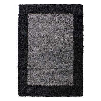 Hochflor Teppich LIFE Anthrazit