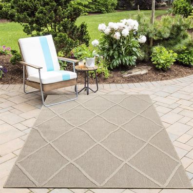 Outdoor Teppich PATARA Beige