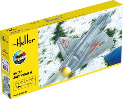 Heller 1:72 56309 Starter KIT Ja-37 Jaktviggen