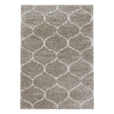 Hochflor Teppich SALSA Beige