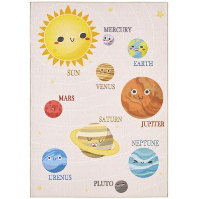 Kinder Teppich PLAY Beige
