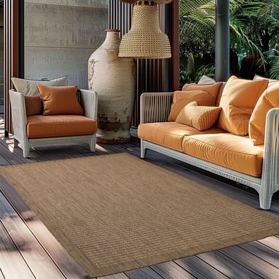 Outdoor Teppich GIZA Braun