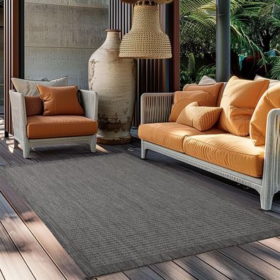 Outdoor Teppich GIZA Schwarz