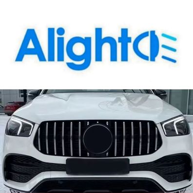 Panamericana GT Kühlergrill Schwarz Hochglanz Chrom 360 für Mercedes GLE V167 C167