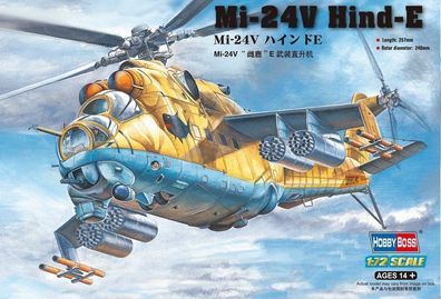 Hobby Boss 1:72 87220 Mil Mi-24V Hind-E