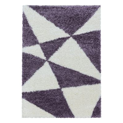 Hochflor Teppich TANGO Violett