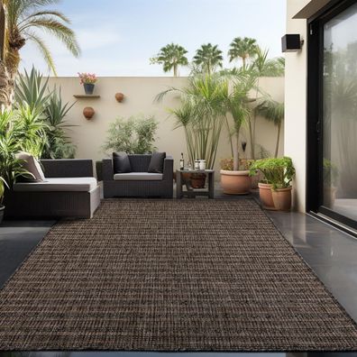 Outdoor Teppich ZAGORA Schwarz