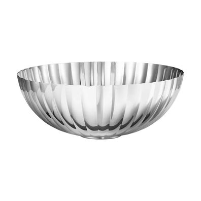 Georg Jensen 10015892 Rillenschale Bernadotte für Obst & Dekoration