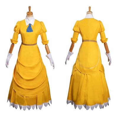 Cosplay Tarzan Jane Princess Gold Kleid Halloween Karneval Anzuge Frauen Madchen