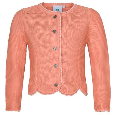 Kinderstrickjacke 47068 pfirsich